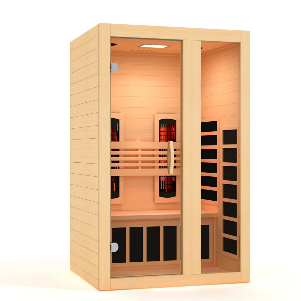 Dynamic Serena 2-Person Full Spectrum Near Zero EMF Infrared Sauna