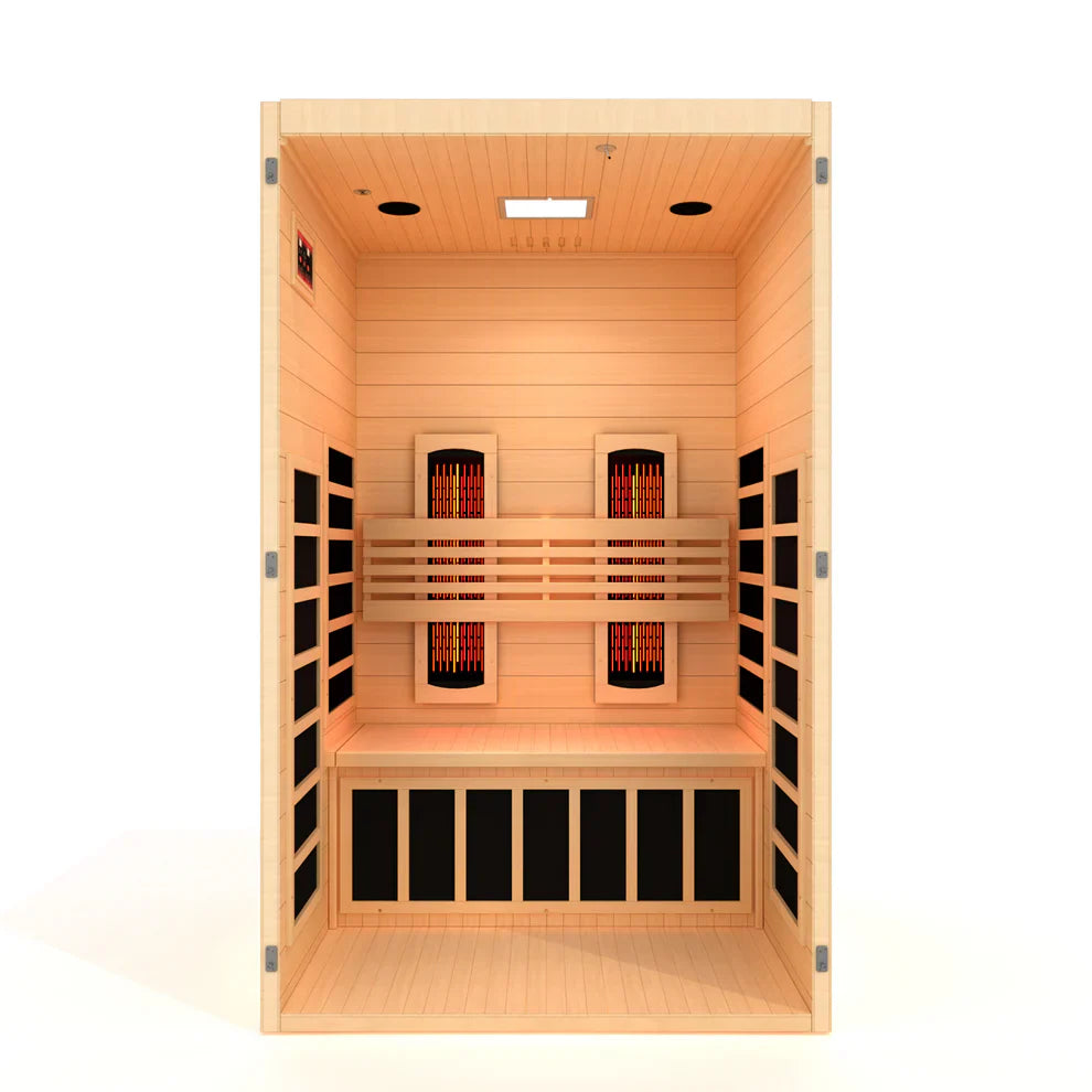 Dynamic Serena 2-Person Full Spectrum Near Zero EMF Infrared Sauna