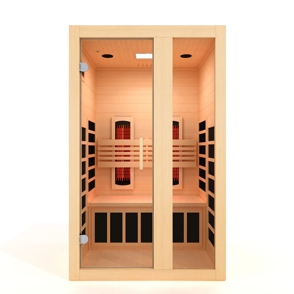 Dynamic Serena 2-Person Full Spectrum Near Zero EMF Infrared Sauna
