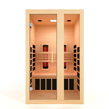 Dynamic Serena 2-Person Full Spectrum Near Zero EMF Infrared Sauna