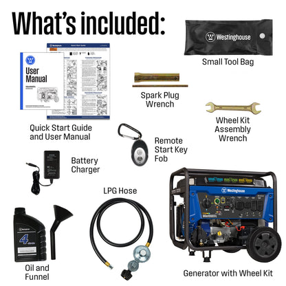 WGen10500TFc - Tri-Fuel with CO Sensor