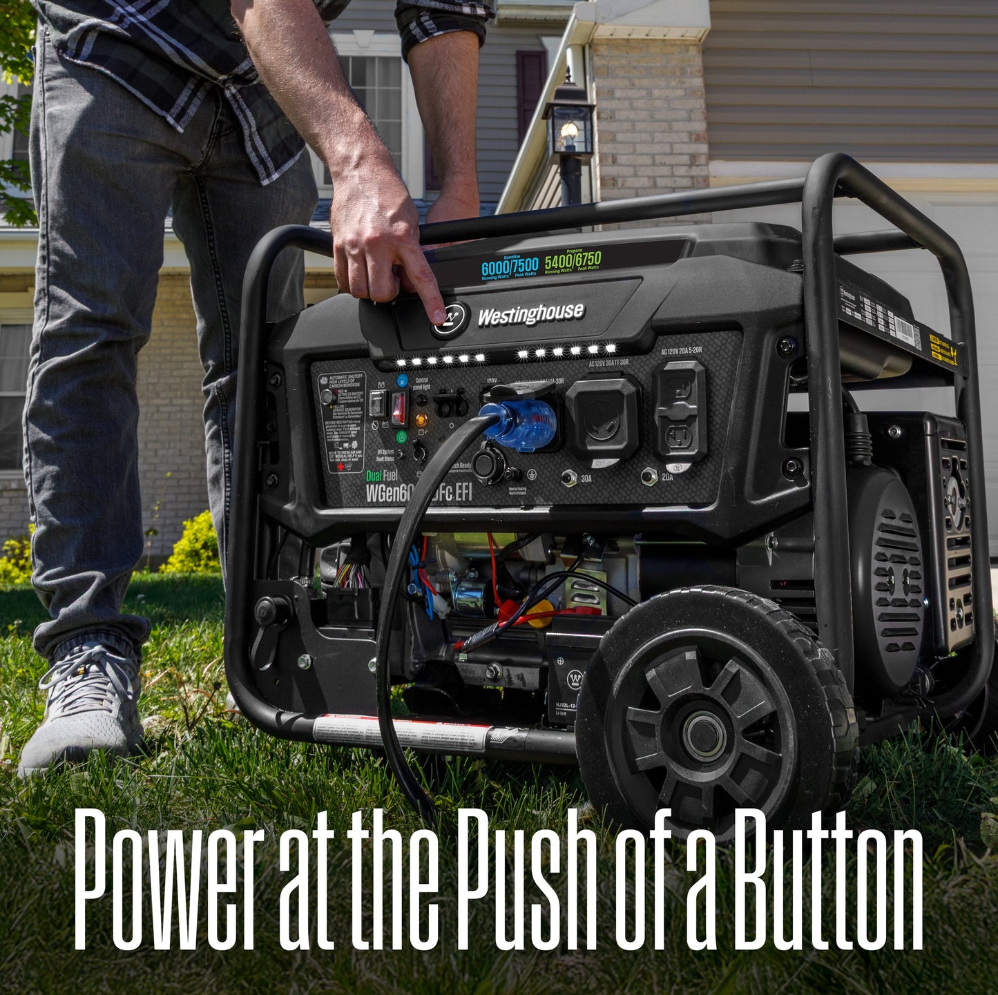 WGen6000DFc EFI - Dual Fuel with CO Sensor