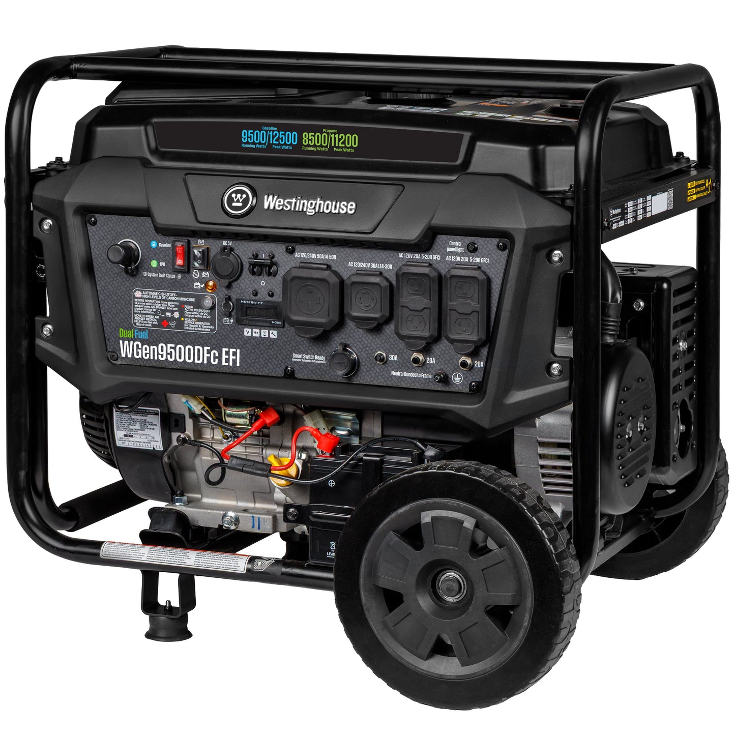 WGen9500DFc EFI - Dual Fuel with CO Sensor