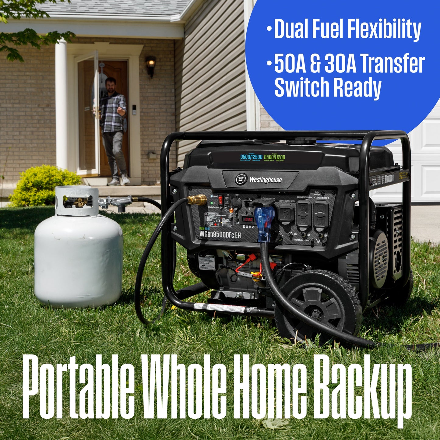 WGen9500DFc EFI - Dual Fuel with CO Sensor