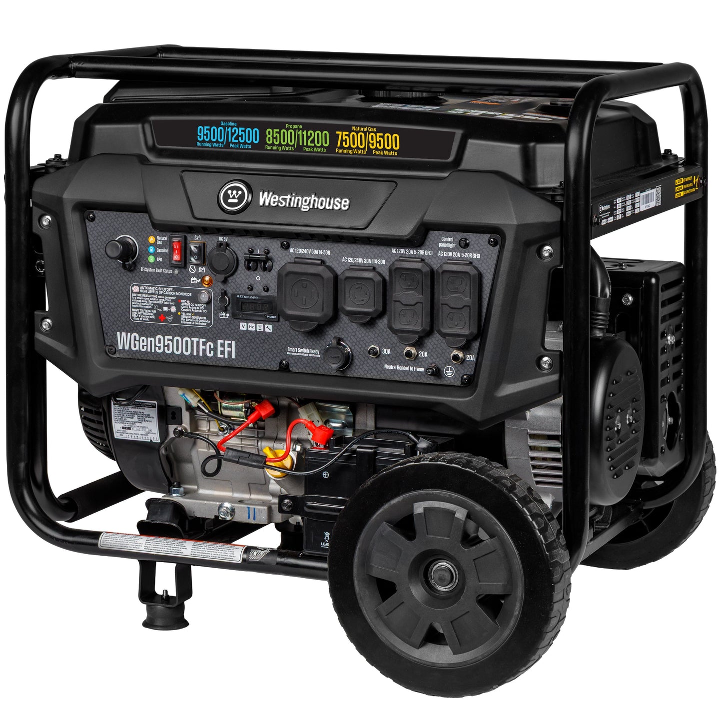 WGen9500TFc EFI - Tri-Fuel with CO Sensor