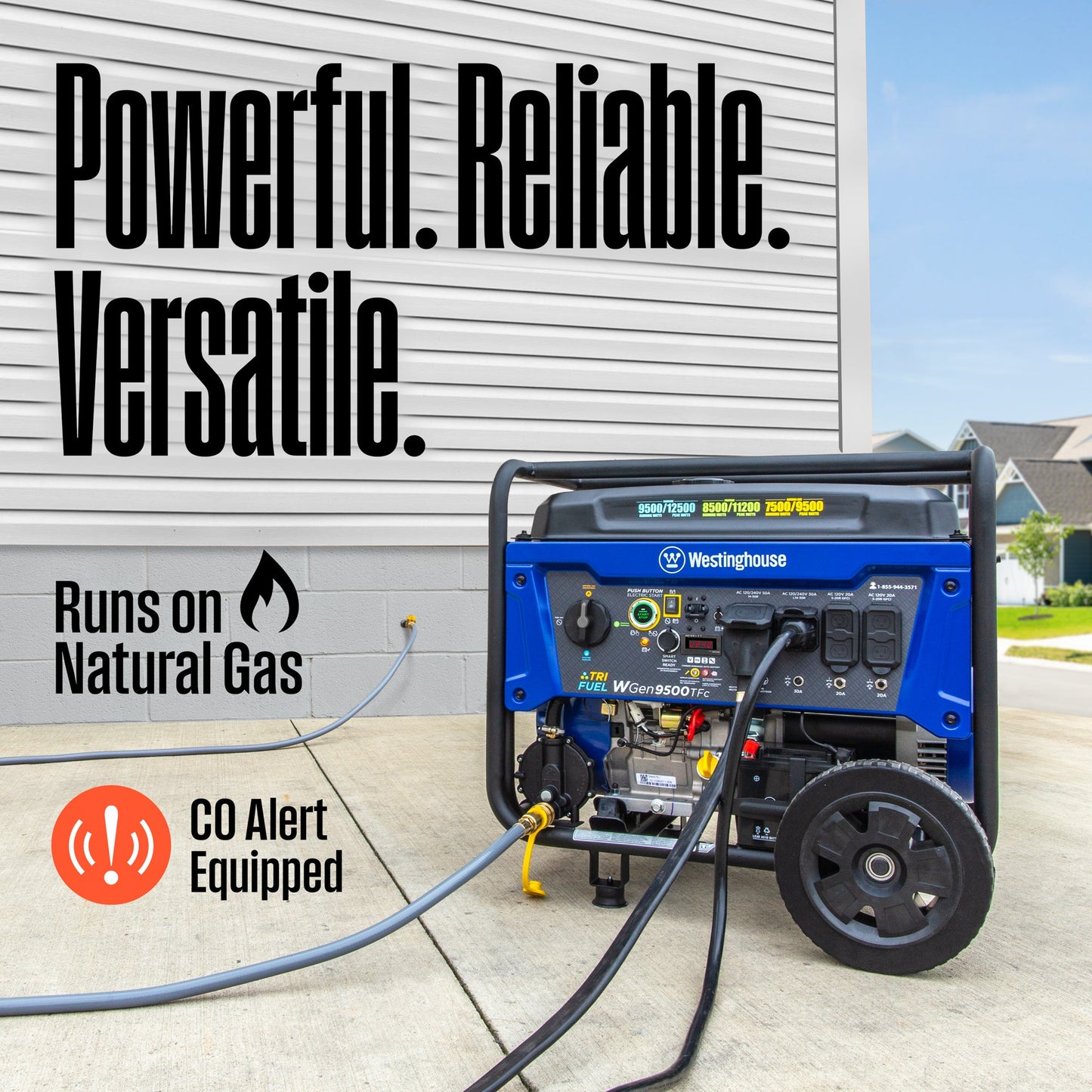 WGen9500TFc - Tri-Fuel with CO Sensor
