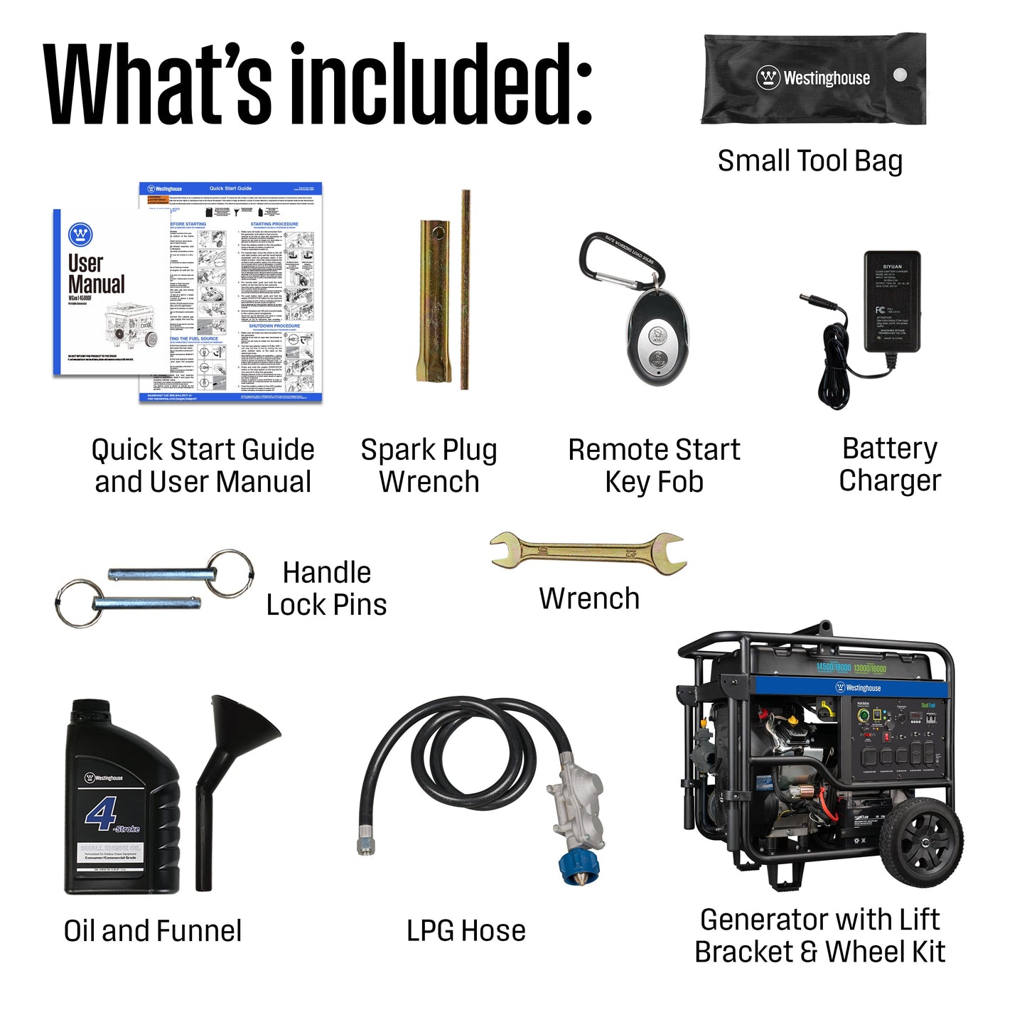 WGen14500DF Generator - Dual Fuel