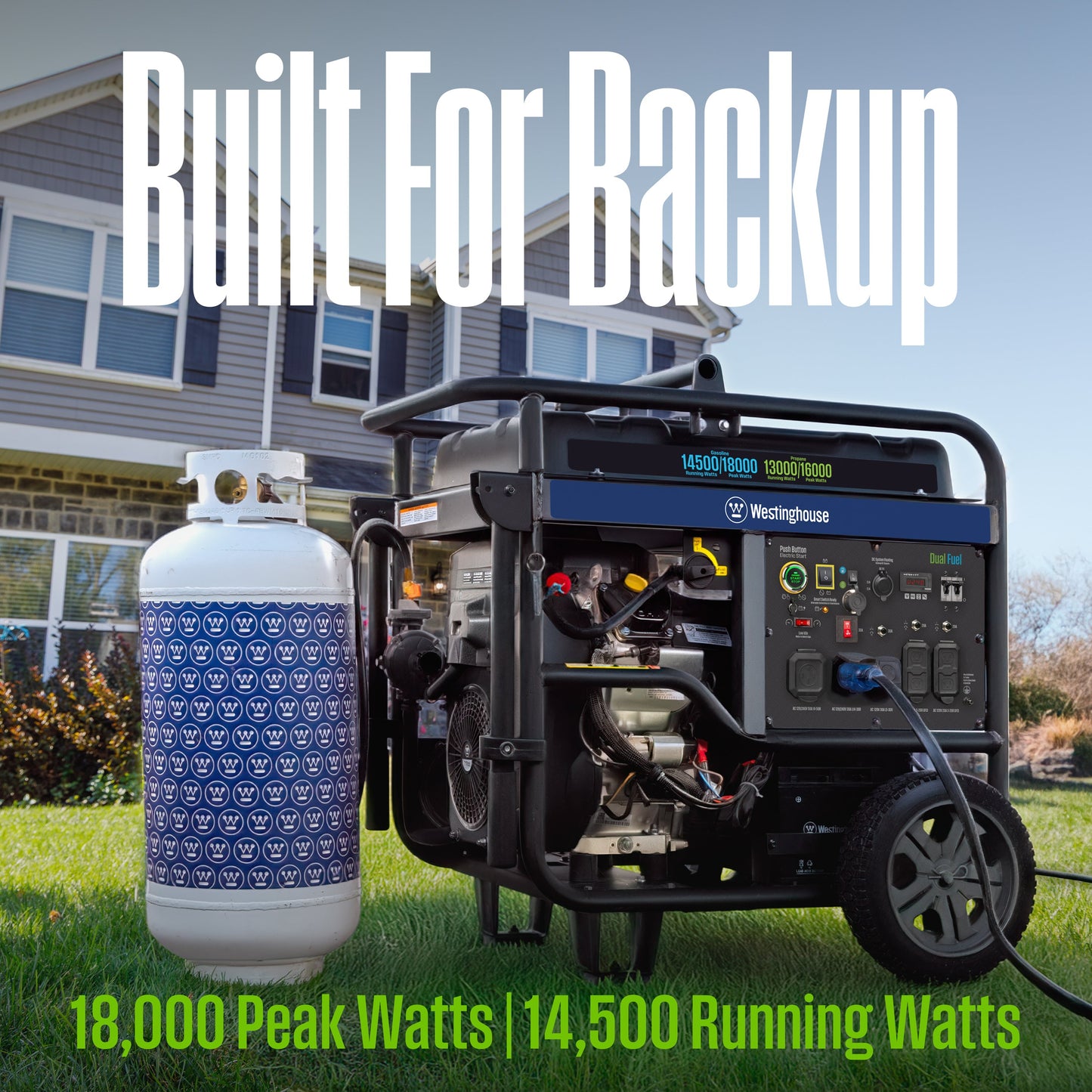 WGen14500DF Generator - Dual Fuel