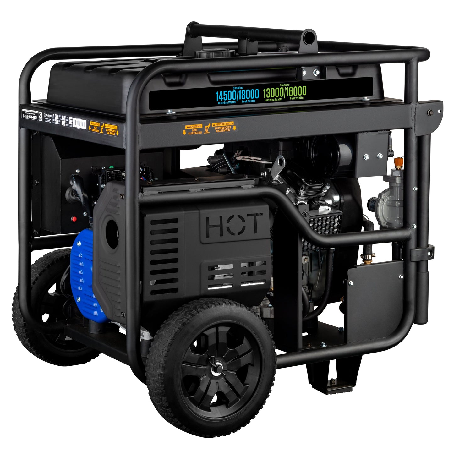 WGen14500DFc Generator - Dual Fuel with CO Sensor
