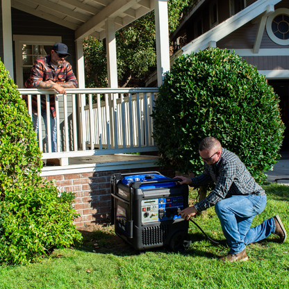 DuroMax XP9500iHT 9,500 Watt Portable Tri Fuel Inverter Generator - Quiet, Low THD