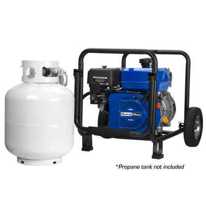DuroMax XP652WX 158 GPM 2" Dual Fuel Engine Portable Water Pump