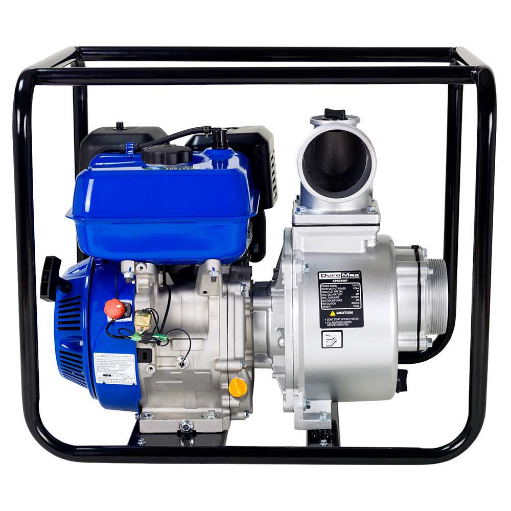DuroMax XP904WP-LHK 270cc 427 CFM 4" Gas Engine Water Pump Kit