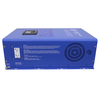 AIMS Power 10,000 Watt 48 Volt Pure Sine Inverter Charger Side View