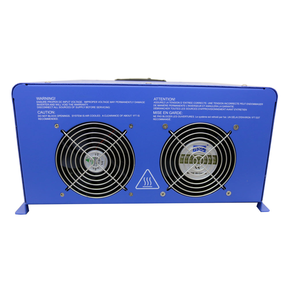 AIMS Power 12,000 Watt 48 Volt Pure Sine Inverter Charger Fans