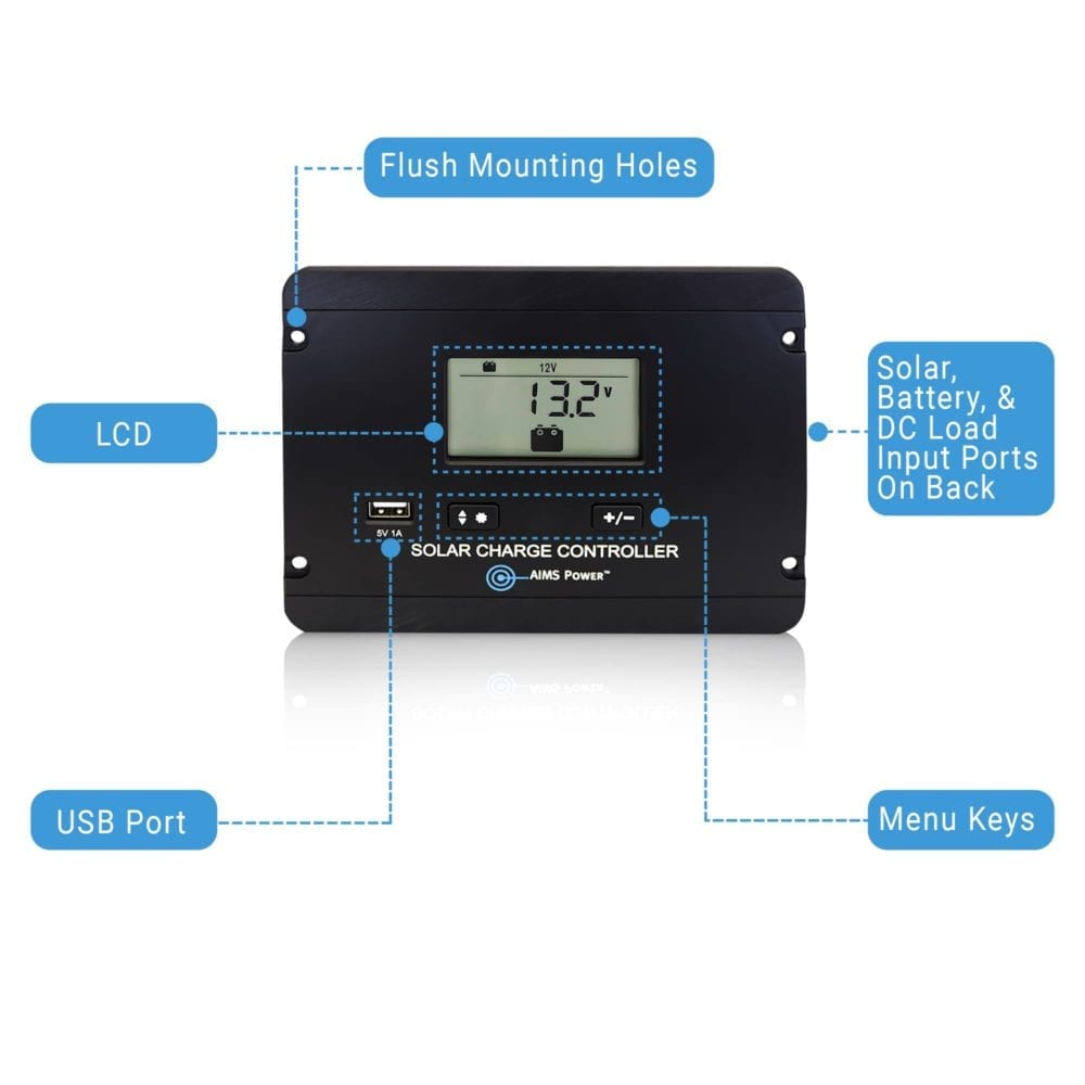 AIMS Power 2.5kW 24VDC Off-Grid Solar Kit | 480W Solar