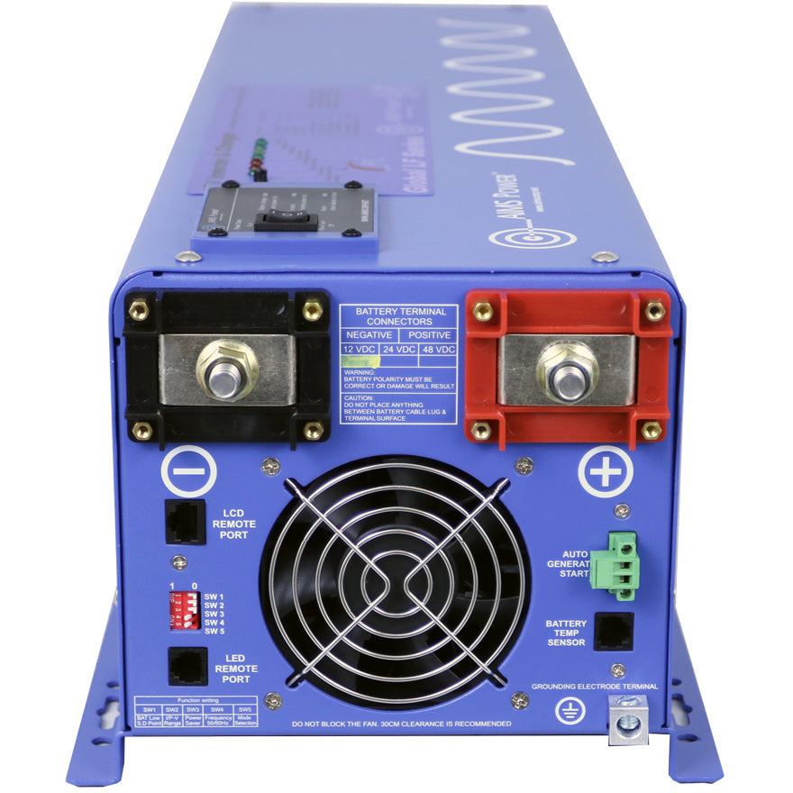 AIMS Power 4000 Watt 12 Volt Pure Sine Inverter Charger