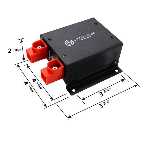 AIMS Power 100 Amp Battery Voltage Regulator Dimensions
