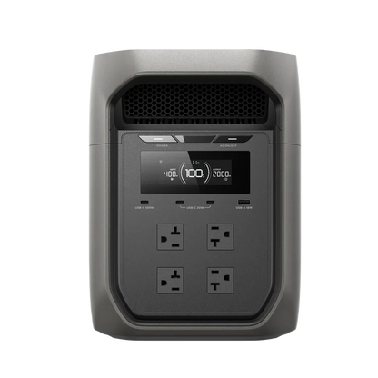 EcoFlow DELTA 3 max Portable Power Station + 400W solar panel