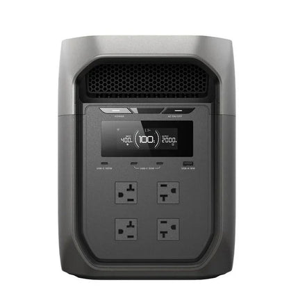 EcoFlow DELTA 3 max Portable Power Station + 400W solar panel
