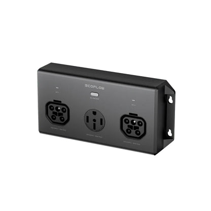 EcoFlow 50 Amp Hub for DELTA Pro Ultra Front And Side View