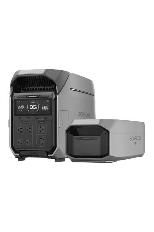 EcoFlow DELTA Pro 3 Portable Power Station + Extra Battery