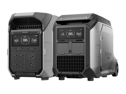 EcoFlow DELTA Pro 3 Portable Power Station + Smart Generator 4000 (Dual Fuel)
