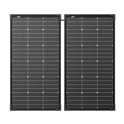 Ecoflow Delta Pro Ultra with 4x 125W Bifacial Modular Solar Panels - 500W