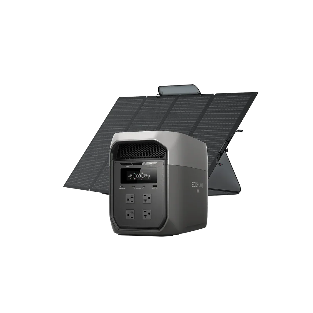 EcoFlow DELTA 3 max Portable Power Station + 400W solar panel