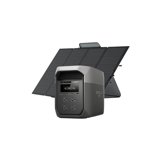 EcoFlow DELTA 3 max Portable Power Station + 400W solar panel