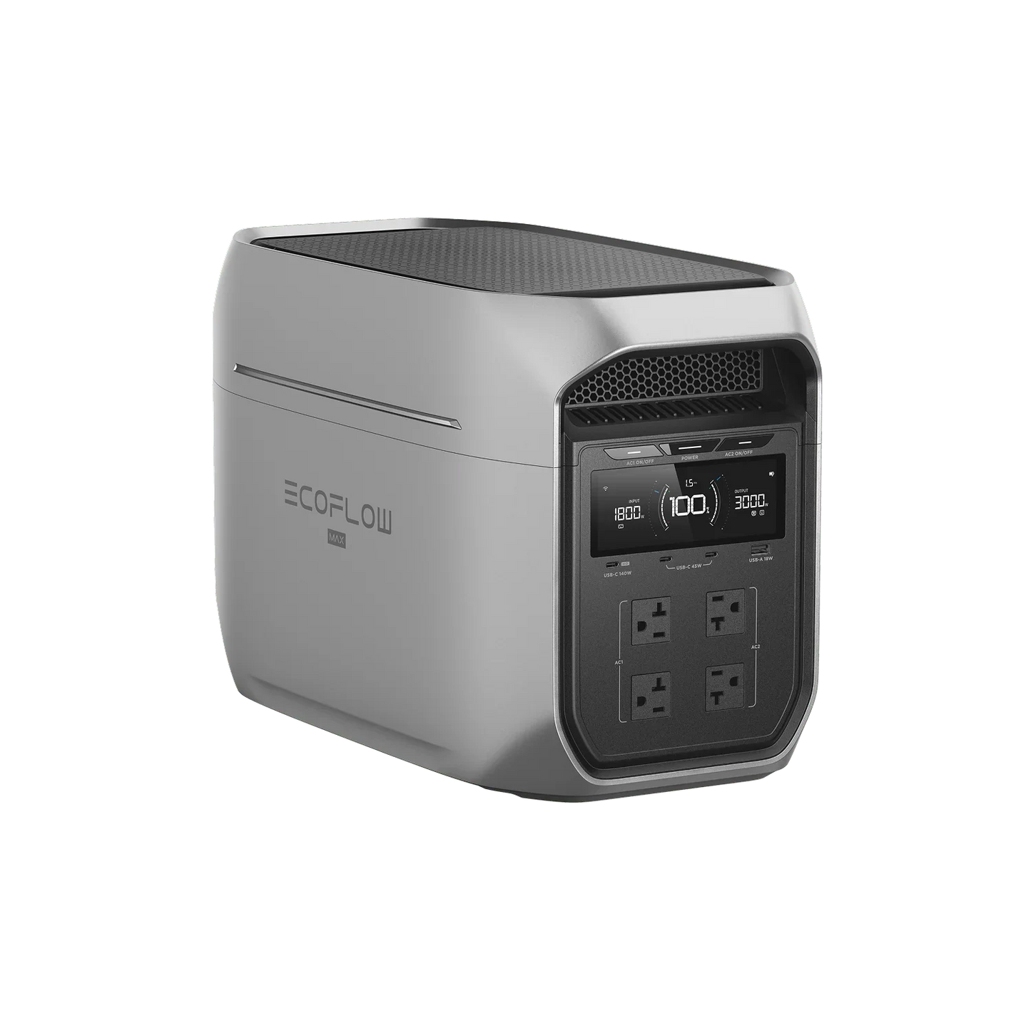 EcoFlow DELTA 3 Max Plus Portable Power Station + 400W solar panel