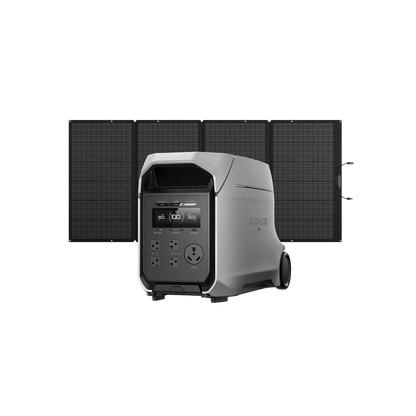 EcoFlow DELTA 3 Ultra Plus Portable Power Station + 400W solar panel