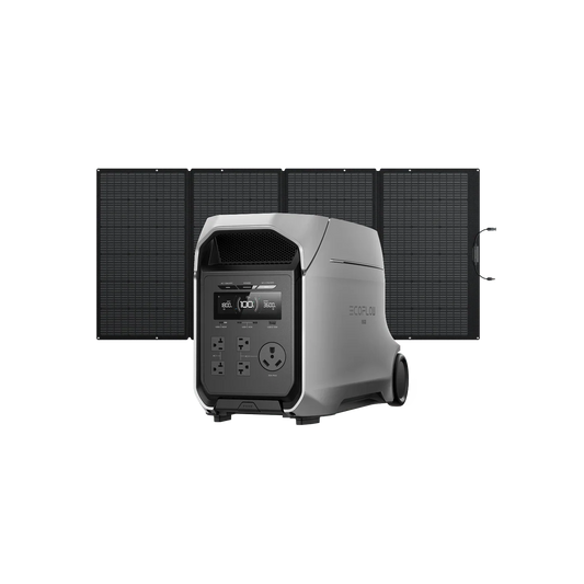 EcoFlow DELTA 3 Ultra Plus Portable Power Station + 400W solar panel