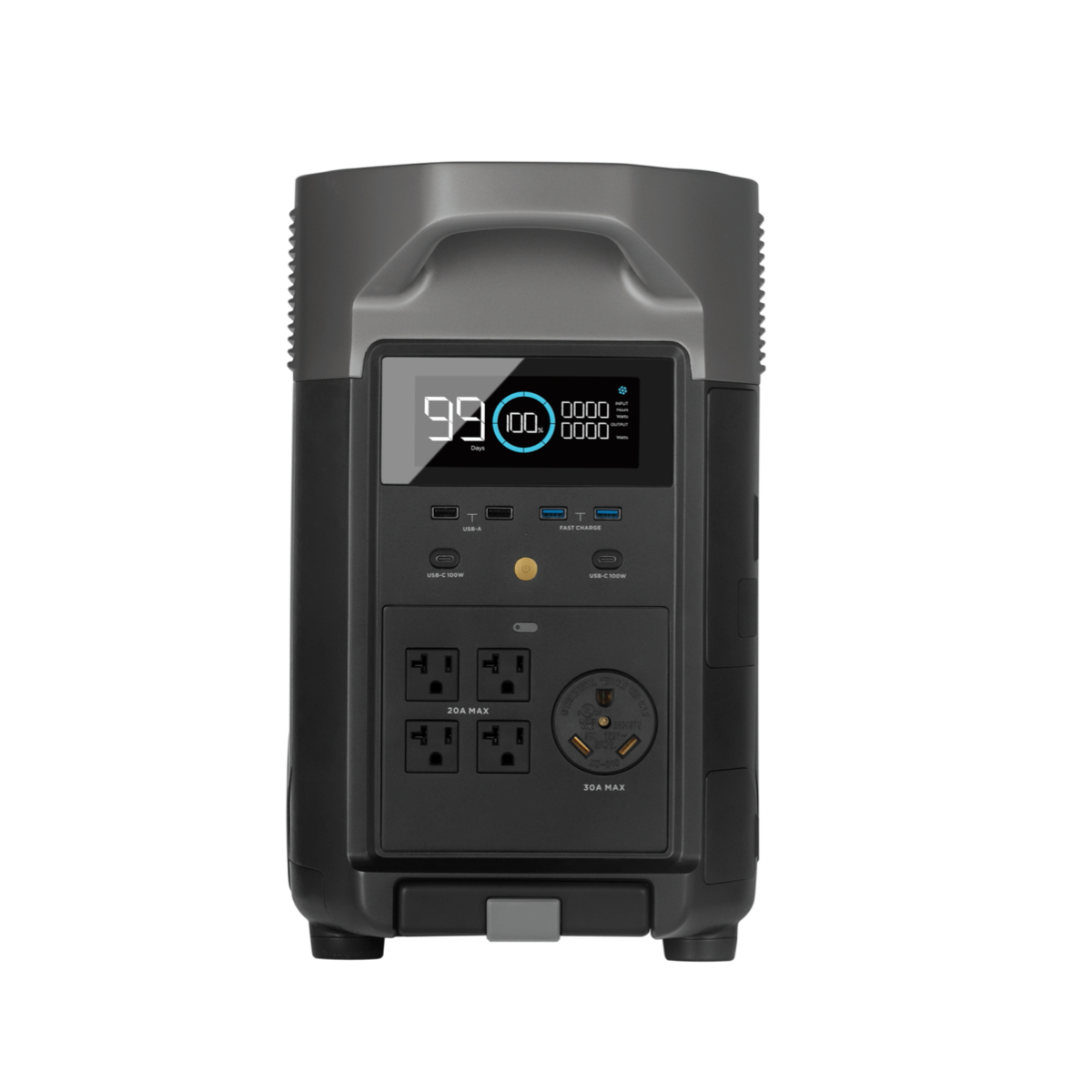 Special Bundle: 2 EcoFlow Delta Pro Portable Power Station + Double Voltage Hub
