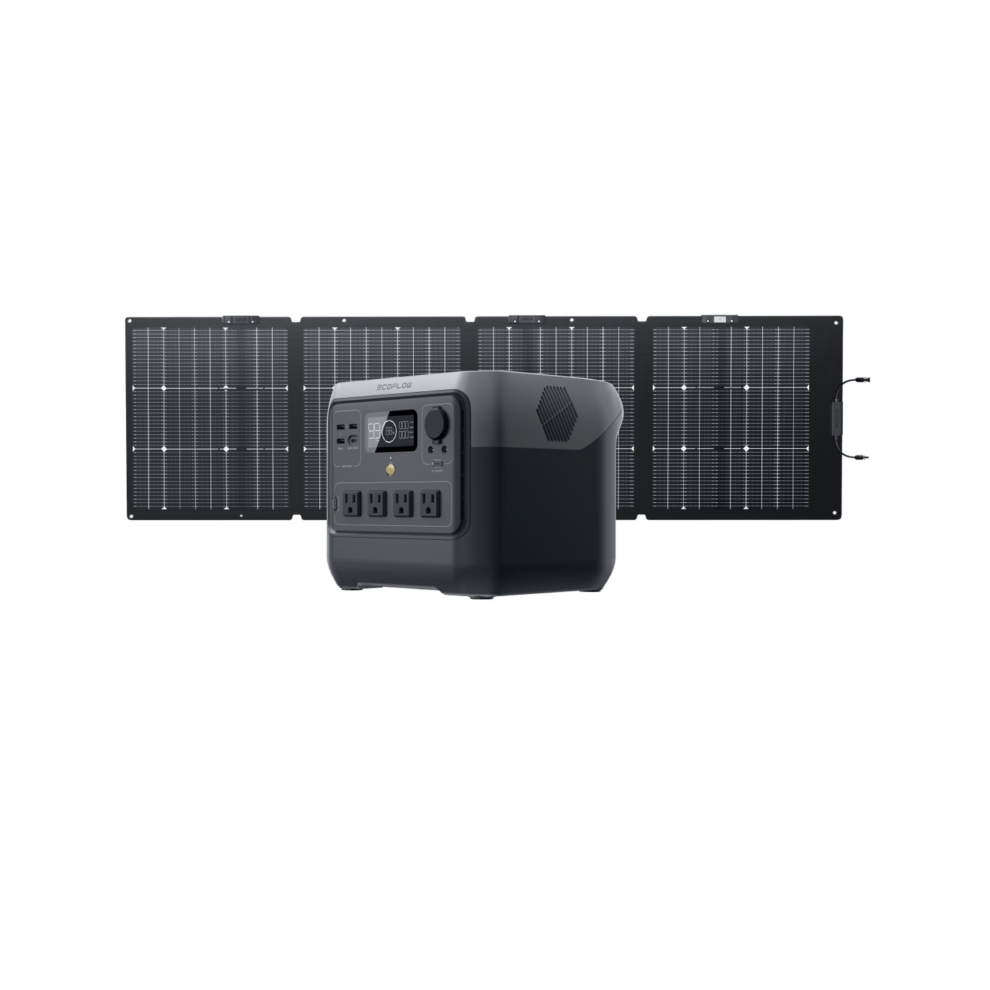 EcoFlow RIVER 2 Pro + 1*160W Portable Solar Panel
