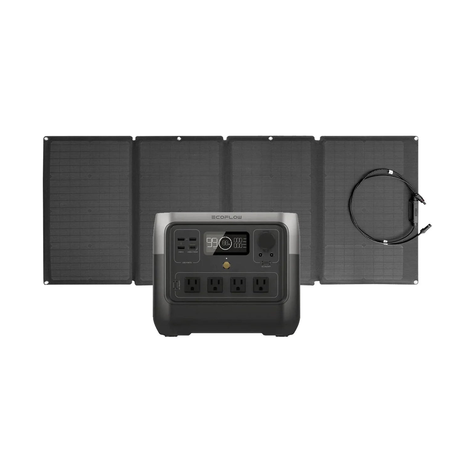 EcoFlow RIVER 2 Pro Portable Power Station | 768Wh | 800W | 220W Solar Input