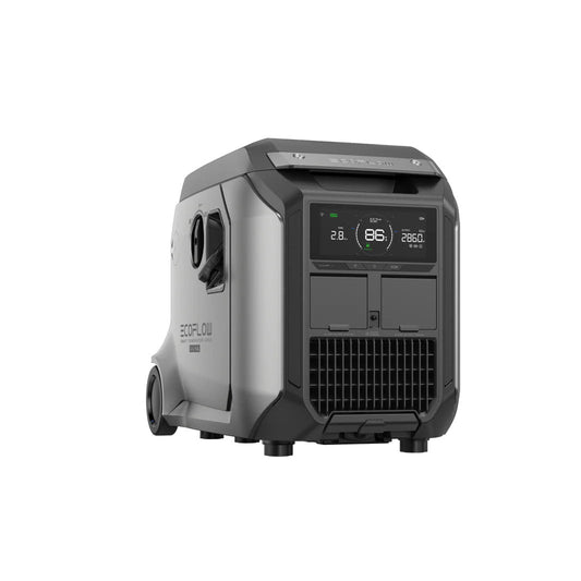 EcoFlow Smart Generator SG4000 Dual Fuel Left And Front View