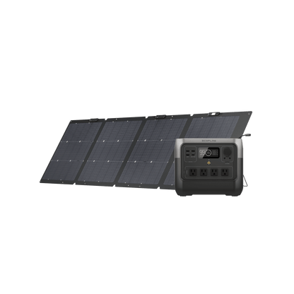 EcoFlow RIVER 2 Pro + 1*110W Portable Solar Panel