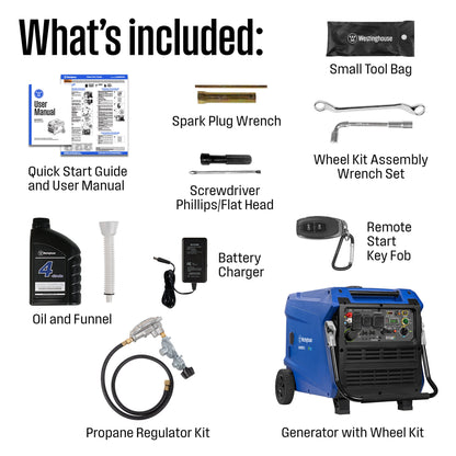 iGen11000TFc Inverter Generator - Tri-Fuel with CO Sensor