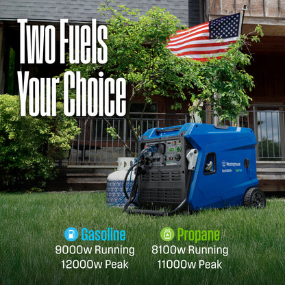 iGen12000DFc Inverter Generator - Dual Fuel with CO Sensor