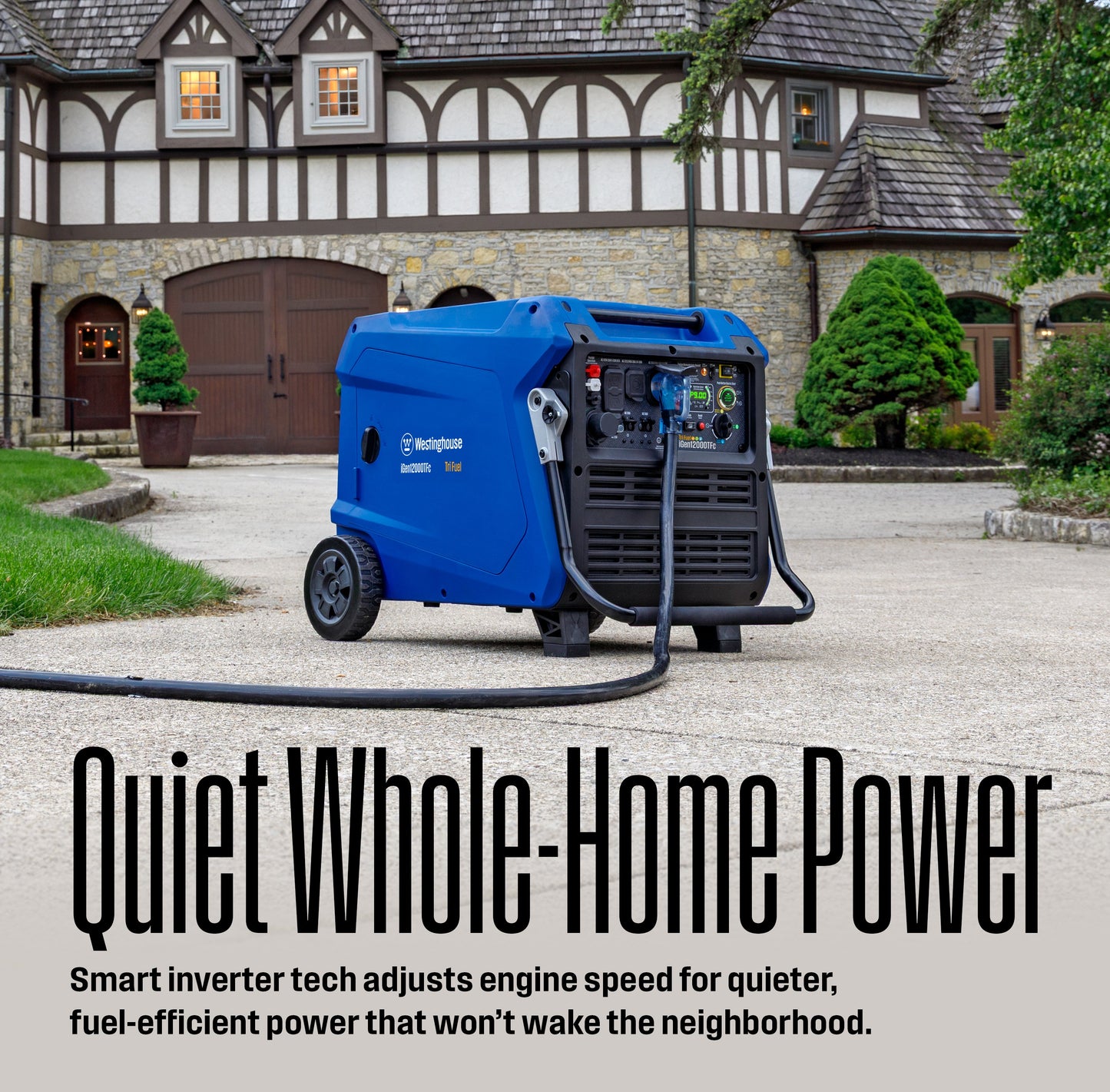 iGen12000TFc Inverter Generator - Tri-Fuel with CO Sensor